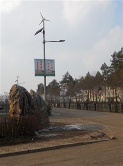 江西九江市風光互補太陽能路燈工程案例